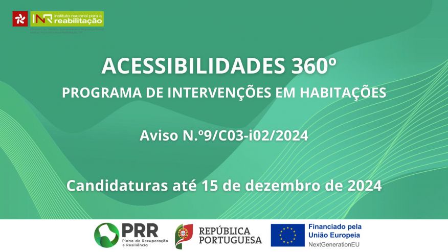 Abertas Candidaturas ao Programa de Interven&ccedil;&otilde;es para Adapta&ccedil;&atilde;o de Casas de Pessoas com Incapacidade